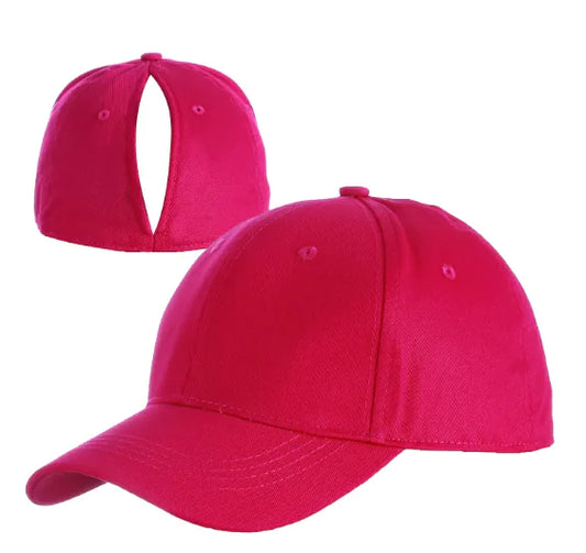 Cap With Hair Extensions Automatic Magnetic Cap